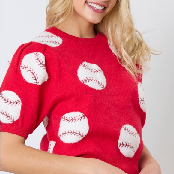 It’s a home run with this light weight sweater shirt Cardinals Rangers Baseball - Picture 2 of 4